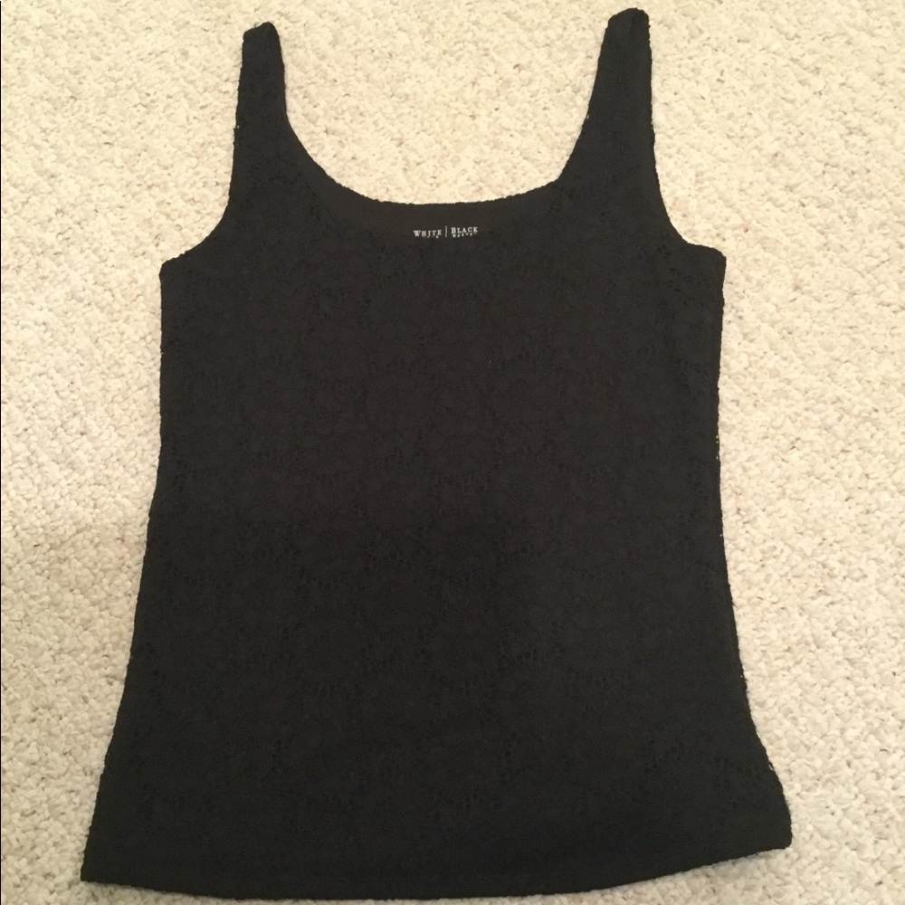 White House Black Market eyelet tank
